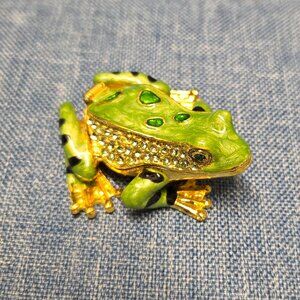 Frog Trinket Box